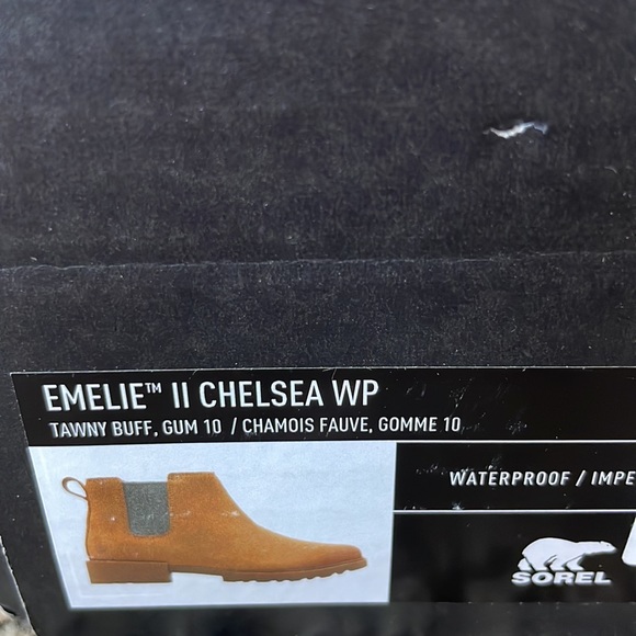 SOREL EMELIE CHELSEA WP TAWNY BUFF - Picture 7 of 7